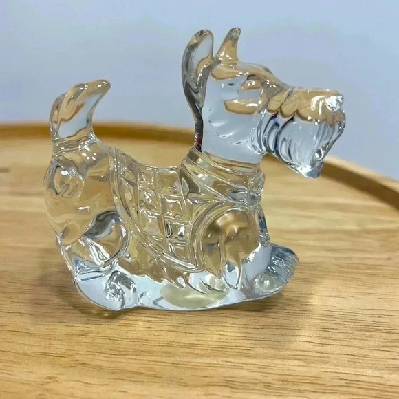 Princess House Other - Princess House Vintage Lead Crystal Rocking Scottie Dog Scottish Terrier 3”